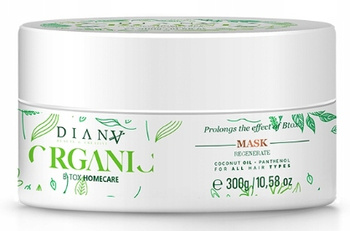 Diana Organic B-Tox Homecare Maska odżywcza po keratynie nanoplastii 300ml
