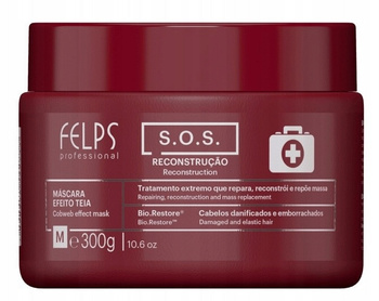 FELPS SOS Najsilniejsza maska regenerująca po btx keratyna nano 300g