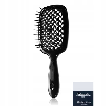 JANEKE SUPERBRUSH Carbon Line Szczotka do rozczesywania czarna roz. Normal