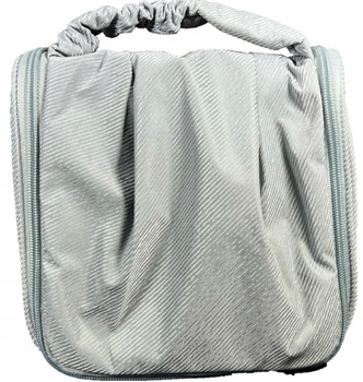Kosmetyczka wisząca podróżna wodoodporna organizer szara 20x9x19cm