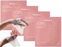 BIODANCE Bio Collagen Real Deep Mask kolagen maska Zestaw 4szt ORYGINALNE