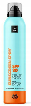 Tinktura Face & Body Sunscreen Spray ochronny do opalania SPF30+ 150ml