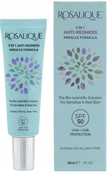 Rosalique 3in1 Anti-Redness Miracle krem na zaczerwienienia SPF50 30ml