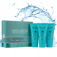 Zestaw Prezentowy głęboko Nawilżający do włosów kosmetyki 3x50ml Wellness