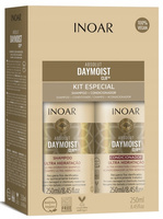 INOAR ABSOLUT DAYMOIST zestaw szampon + odżywka po keratynie 2x250ml