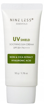 Nine Less Essentials UV Shield Soothing Sun Cream SPF50 Nawilżający Krem 50