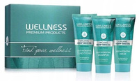 Zestaw WELLNESS DEEP HYDRATING nawilżający szampon, odżywka, maska 3x50 ml