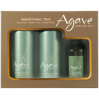 Zestaw AGAVE TRIO Smoothing 2x89ml + olejek 59ml