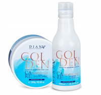 DIANA GOLDEN Blue care Zestaw po zabiegach proteinowych do blond 2x300ml
